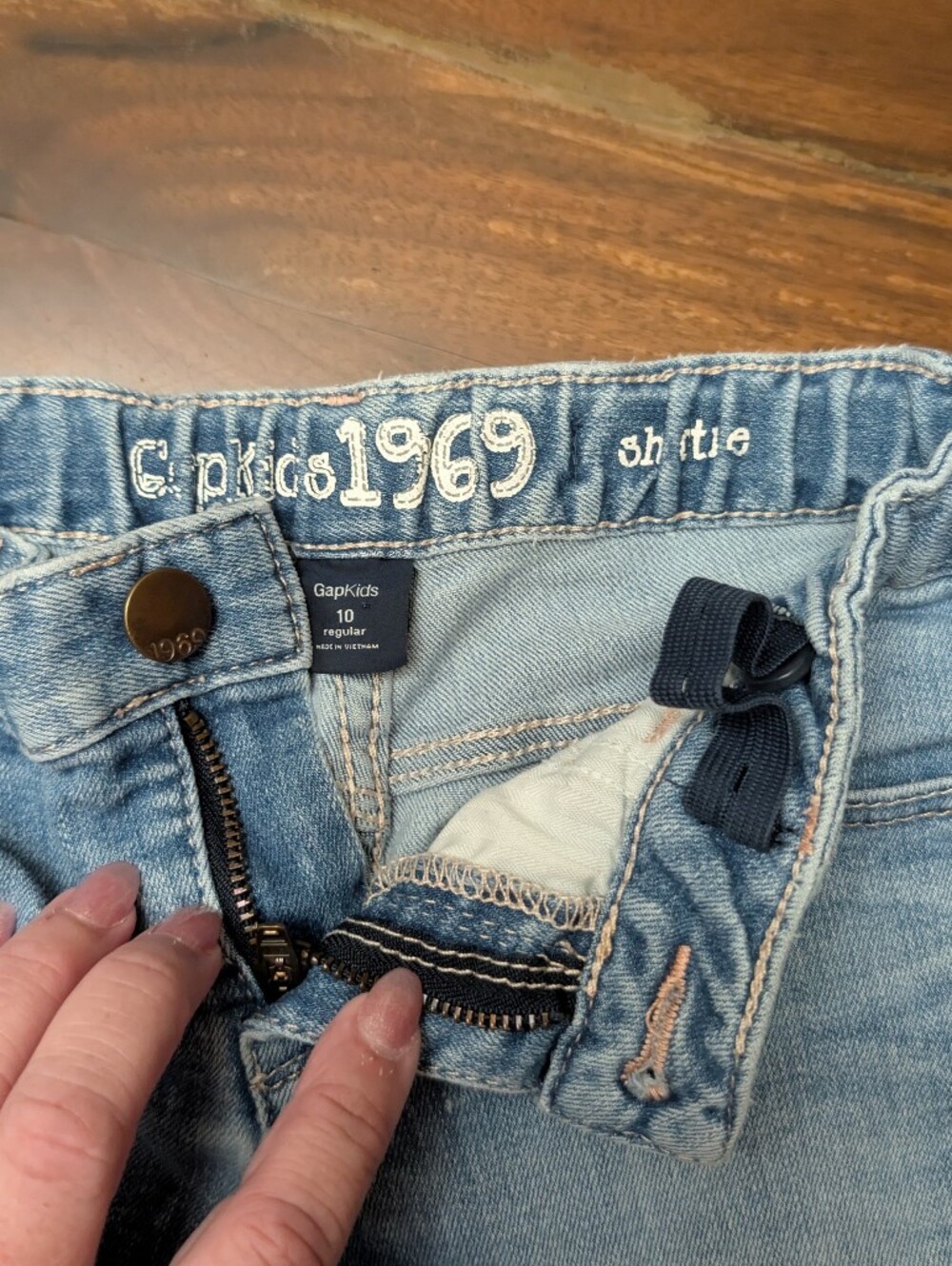 Girls Denim Shorts, 10 - Picture 11 of 11